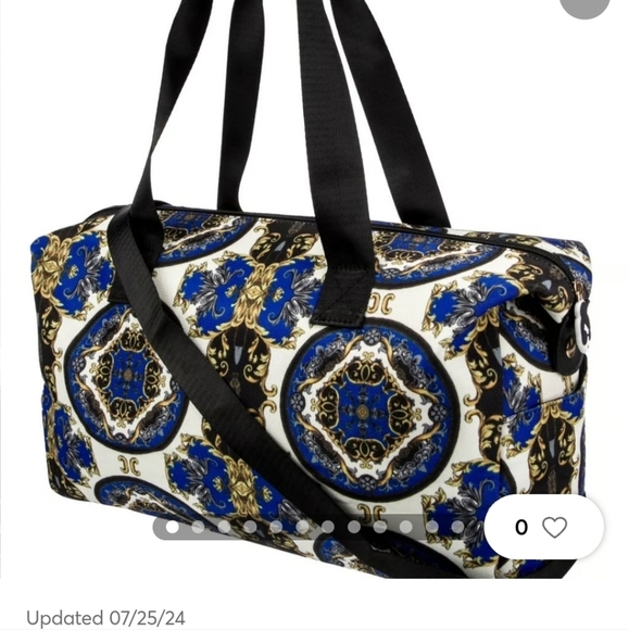 Alice & Oliver Regal Romance Canvas Weekender/Duffle Bag - Picture 1 of 10